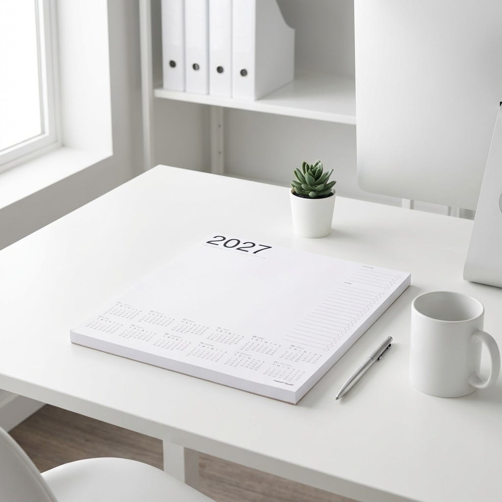 2027 Smart Deck Desktop Calendar 2027 110112 russell+hazel Calendar