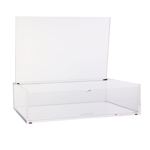 Clear Acrylic Flip Box - Medium 9.5