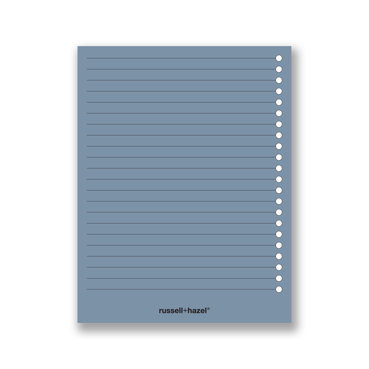 Gray Marble Custom Foil 4.25 x 5.5 Notecards russell+hazel Notecard