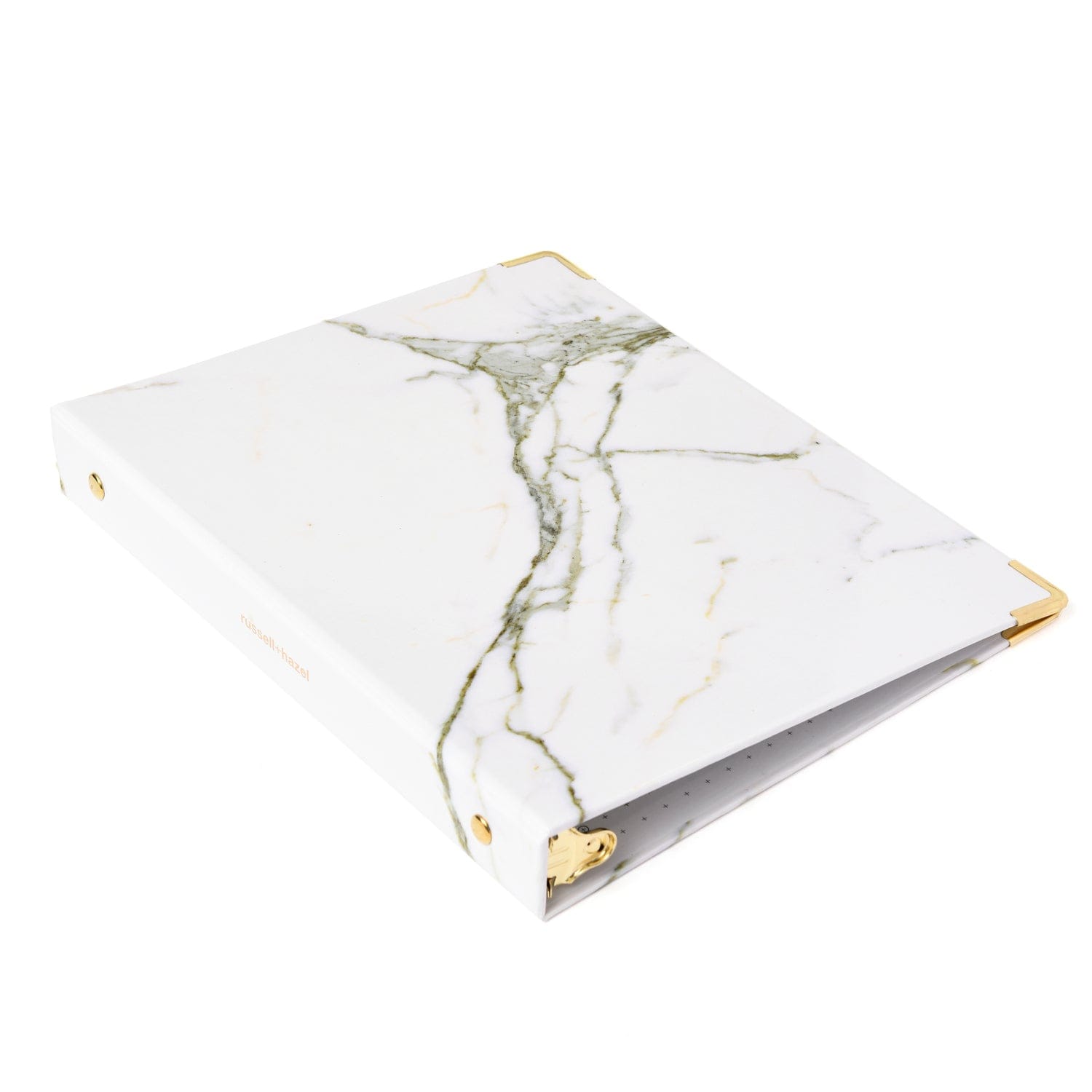 Patent Mini 3 Ring Binder - Marble 18507 russell+hazel Binder - Mini