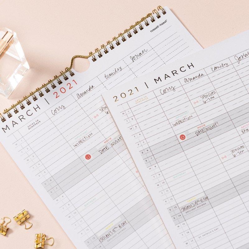 Family Calendars | russell+hazel