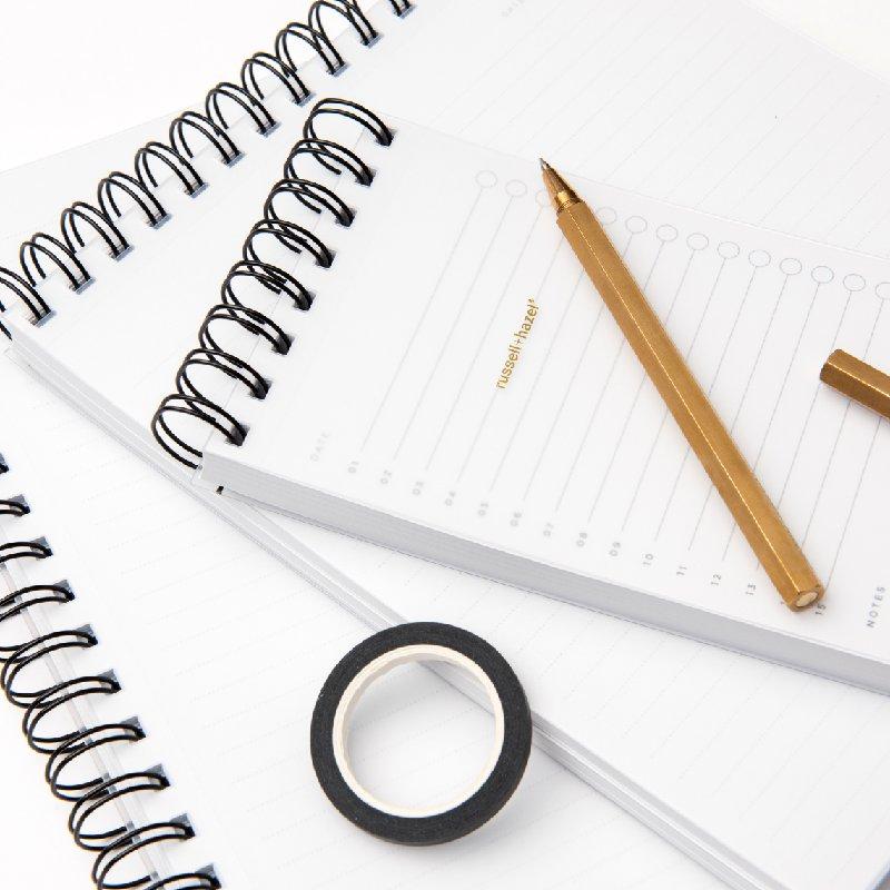 Frosted Notebooks | russell+hazel