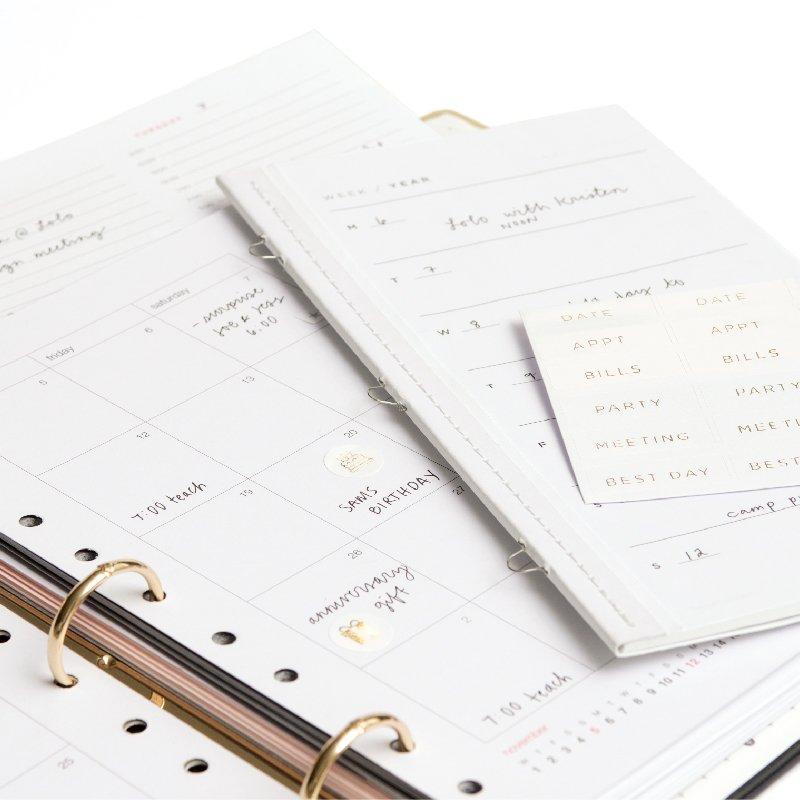 Mini 3 Ring Binders | russell+hazel