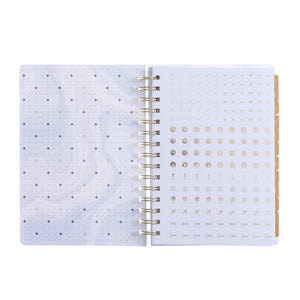 2024-2025 A5 Weekly Planner - Blush Floral 47656 russell+hazel Planner