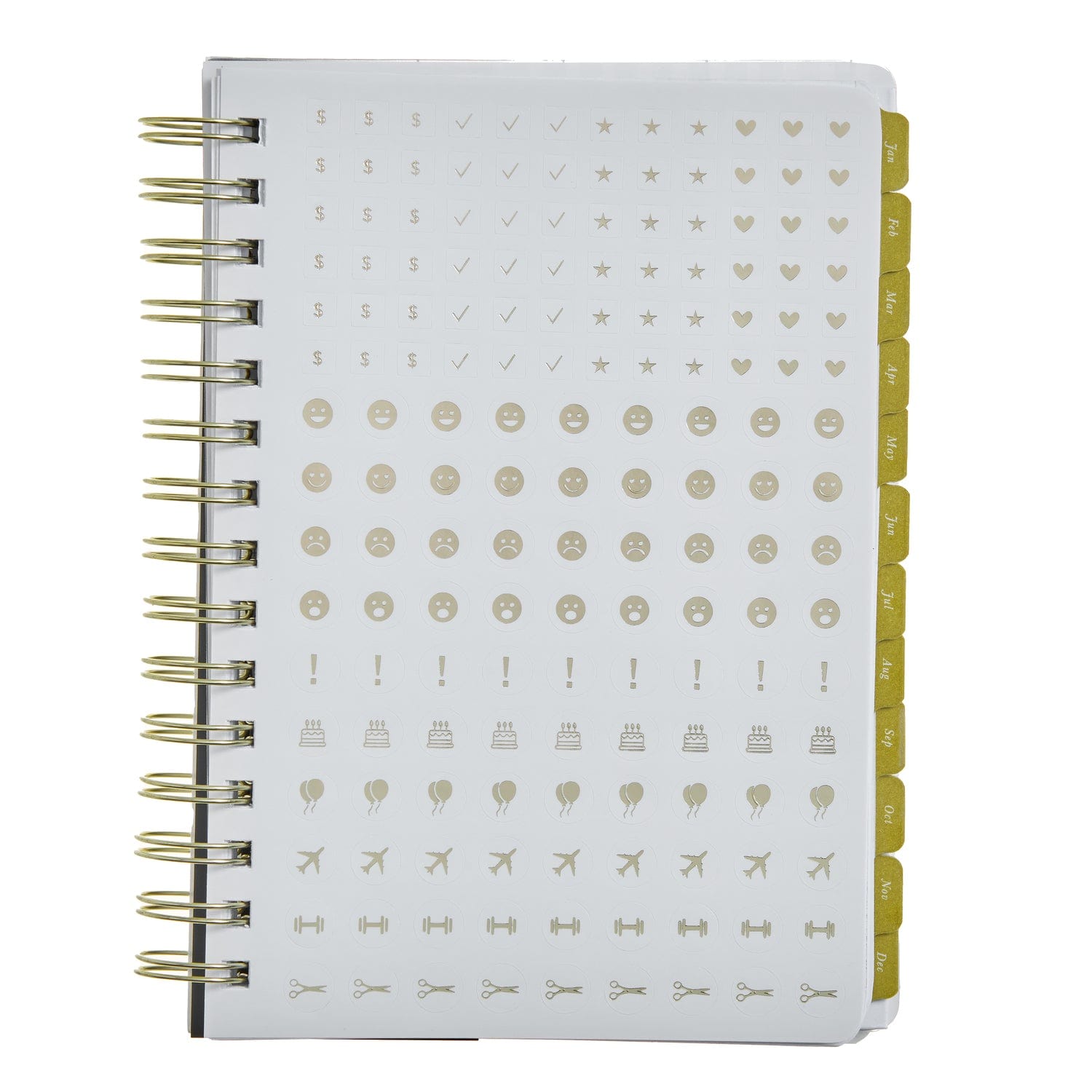 2026 A5 Weekly Planner - Spiral Bookcloth - Blush 105863 russell+hazel Planner