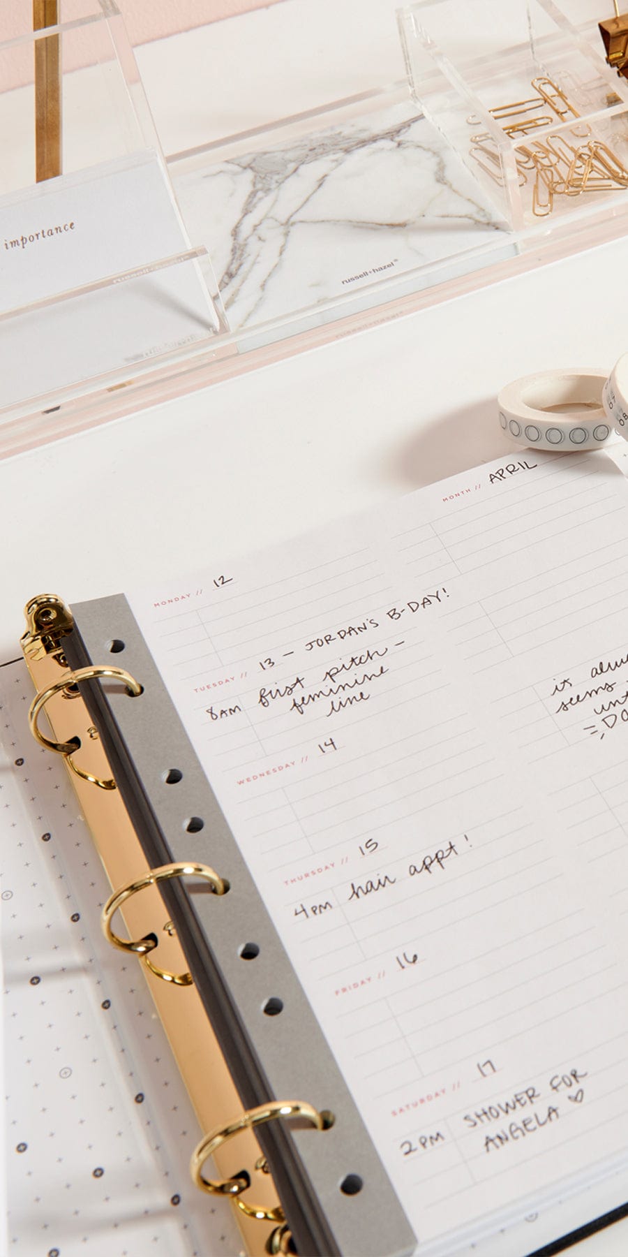 Three Ring Binders | russell+hazel