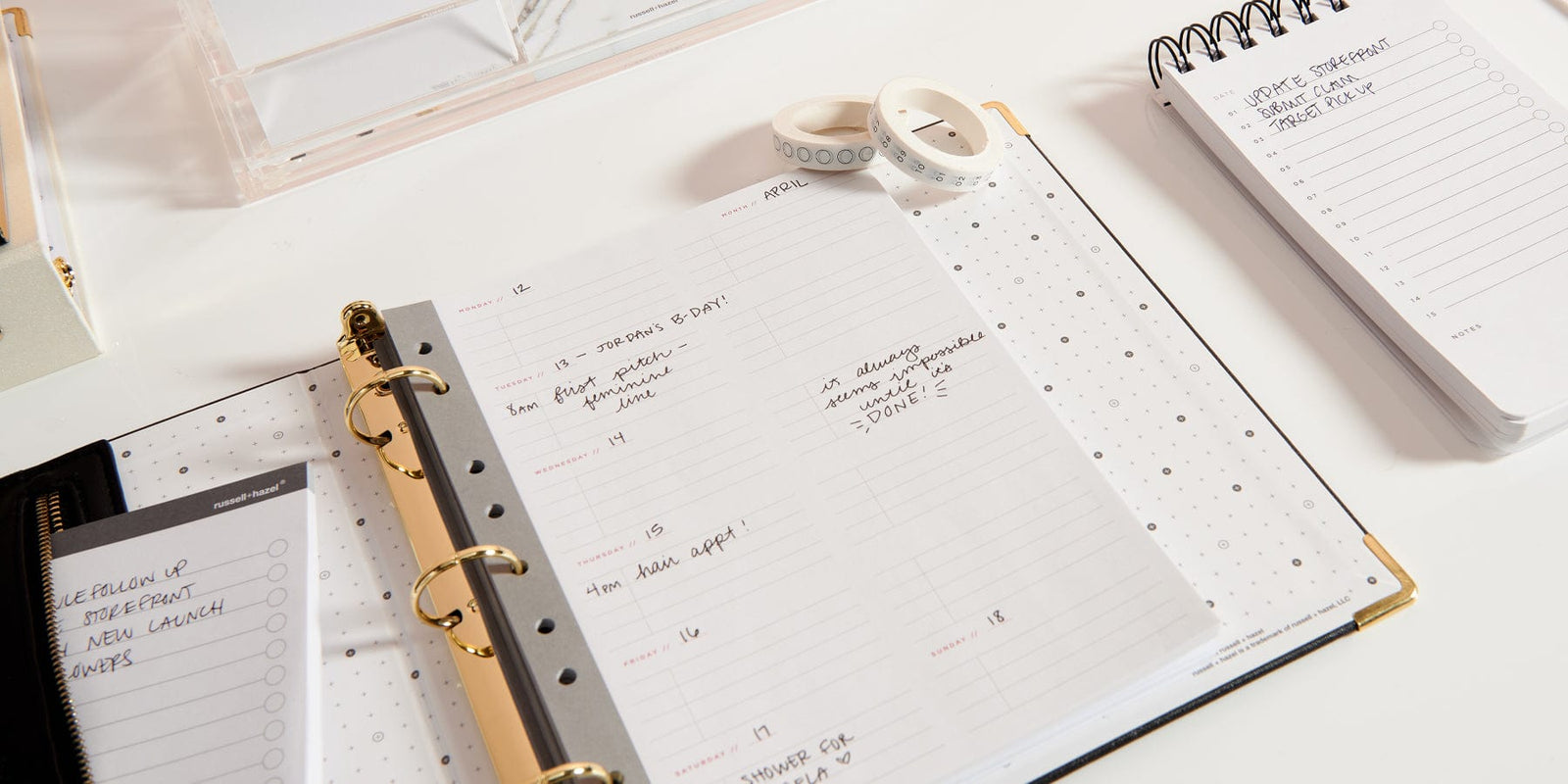 Three Ring Binders | russell+hazel