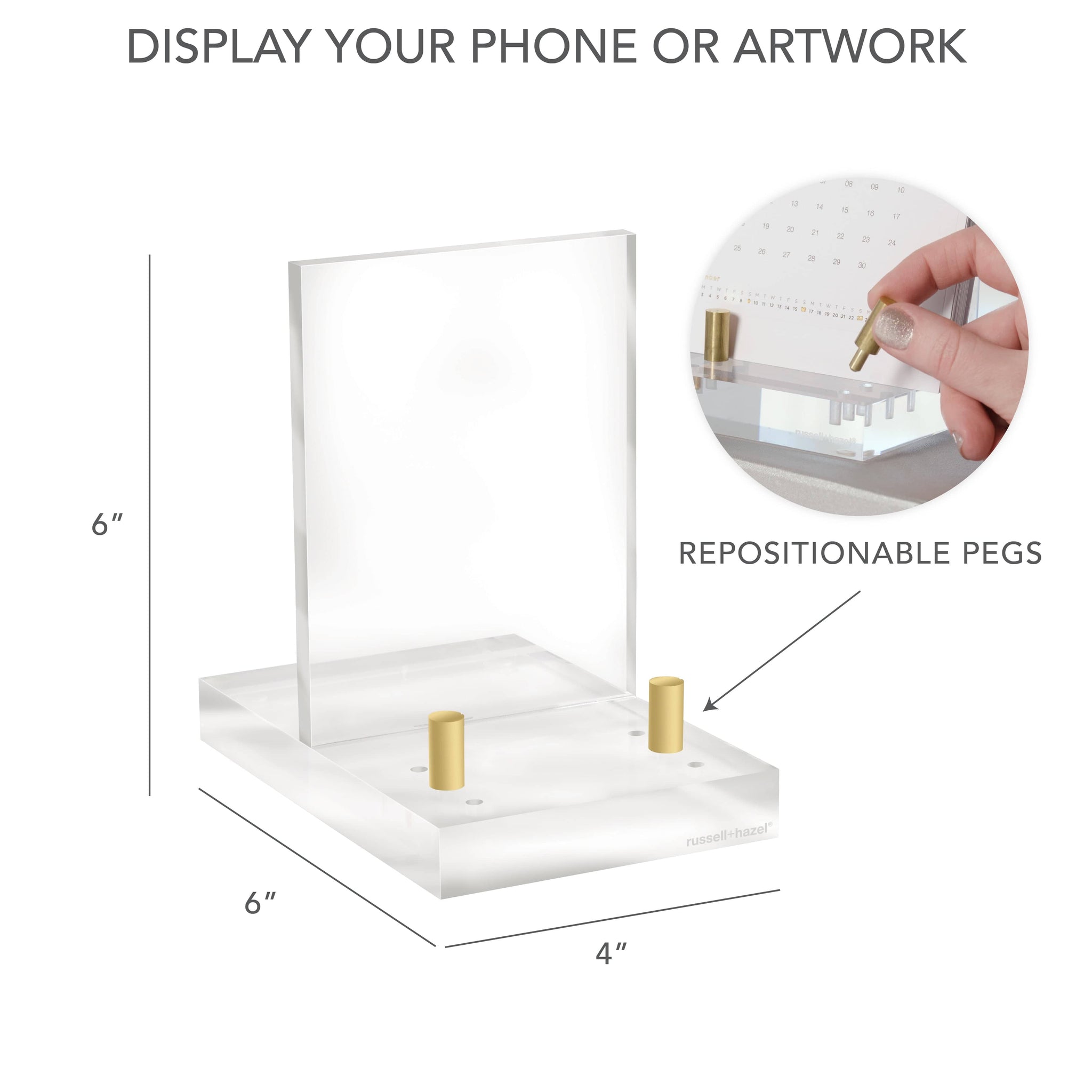 UNICRAFTALE Acryl Schildersezel Display Stand met Verstelbare UNICRAFTALE Acryl Schildersezel Display Stand met Verstelbare