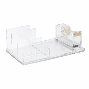 Acrylic Wide Tray Bundle 38591 russell+hazel Acrylic Organization
