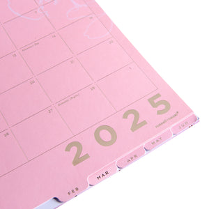 Blush Floral - 2024-2025 Wall Calendar 50145 russell+hazel Calendar