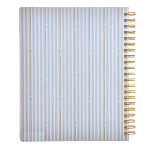 COMING SOON! 2026 January-December Weekly Planner - Spiral PP - Stripes with Gold Foil 105865 russell+hazel Planner