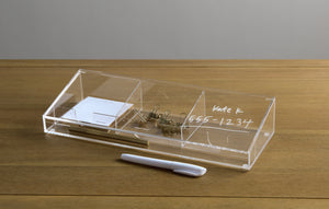Fine Line Acrylic - Dry Erase Organizer 47697 russell+hazel Acrylic Organization