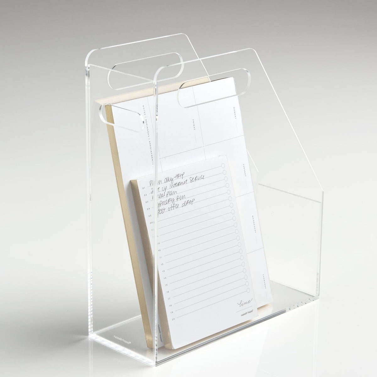 Fine Line Acrylic - Magazine File 48898 russell+hazel Acrylic Organization