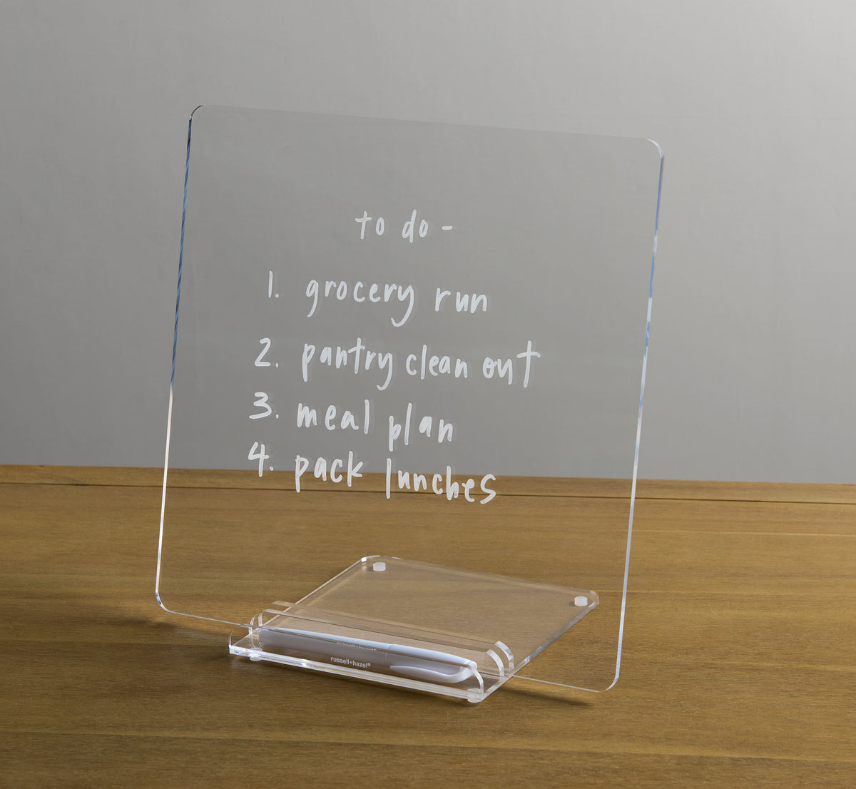 Fine Line Acrylic - Memo Board 49894 russell+hazel Acrylic Organization