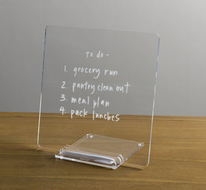 Fine Line Acrylic - Memo Board 49894 russell+hazel Acrylic Organization