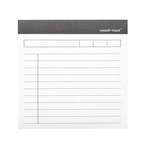 Memo Sticky Notes Charcoal 34621 russell+hazel Sticky Notes
