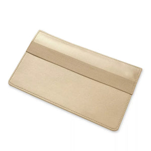 Mini Pencil Case - Gold Vegan Leather 93133 russell+hazel Pencil Case