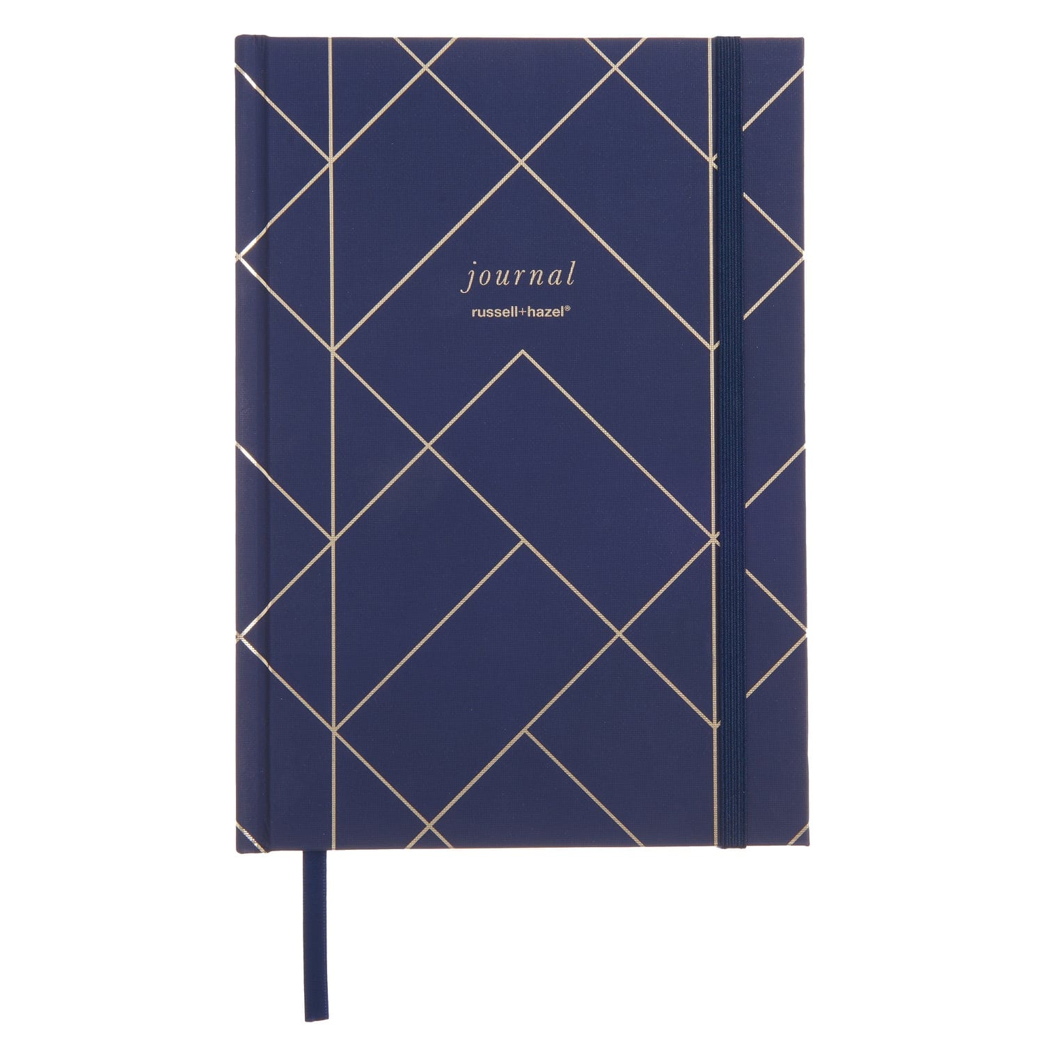 Navy and Gold Foil - A5 Journal Navy 76414 russell+hazel Journal