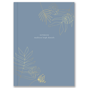 A5 Hardcover Botanical Custom Notebook russell+hazel Notebook