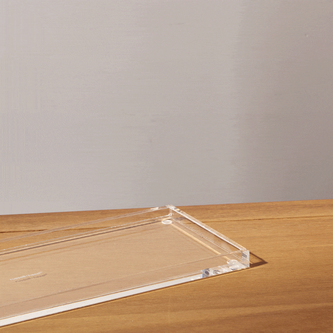 Acrylic Bloc with Lid 93925 russell+hazel Acrylic Organization