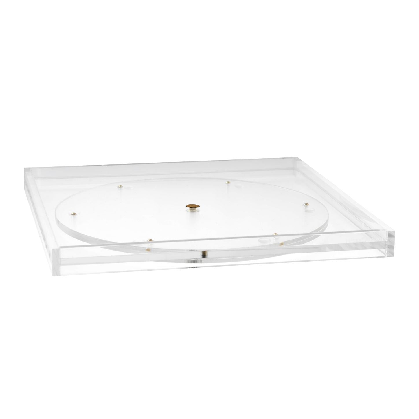 Acrylic Carousel Bloc Tray 93920 russell+hazel Acrylic Organization