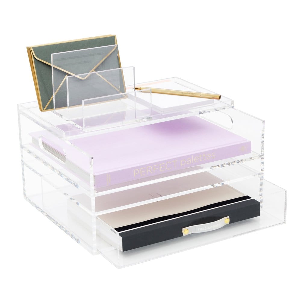Acrylic Compact Organization Solution 36933 russell+hazel Acrylic Organization