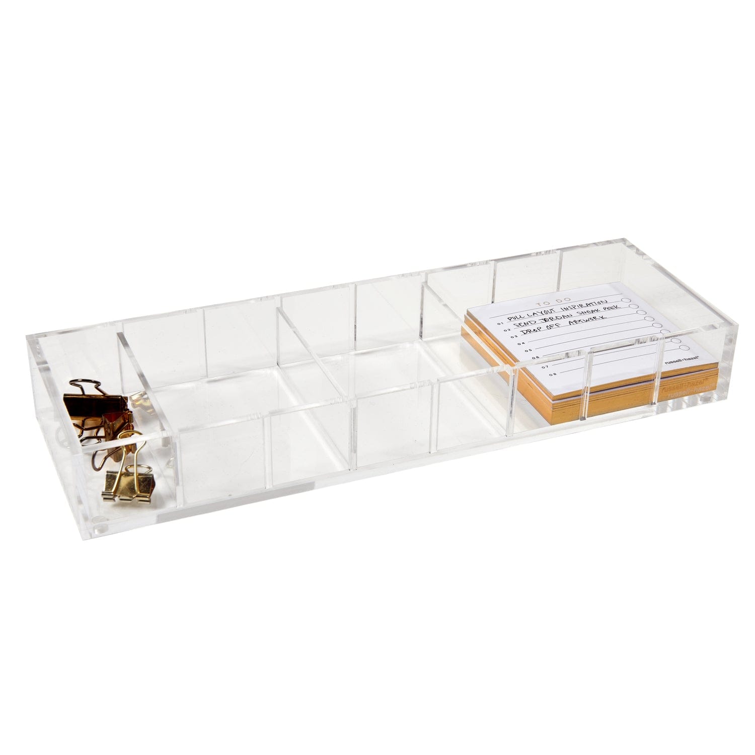 Acrylic Compartment Bloc russell+hazel Acrylic Organization