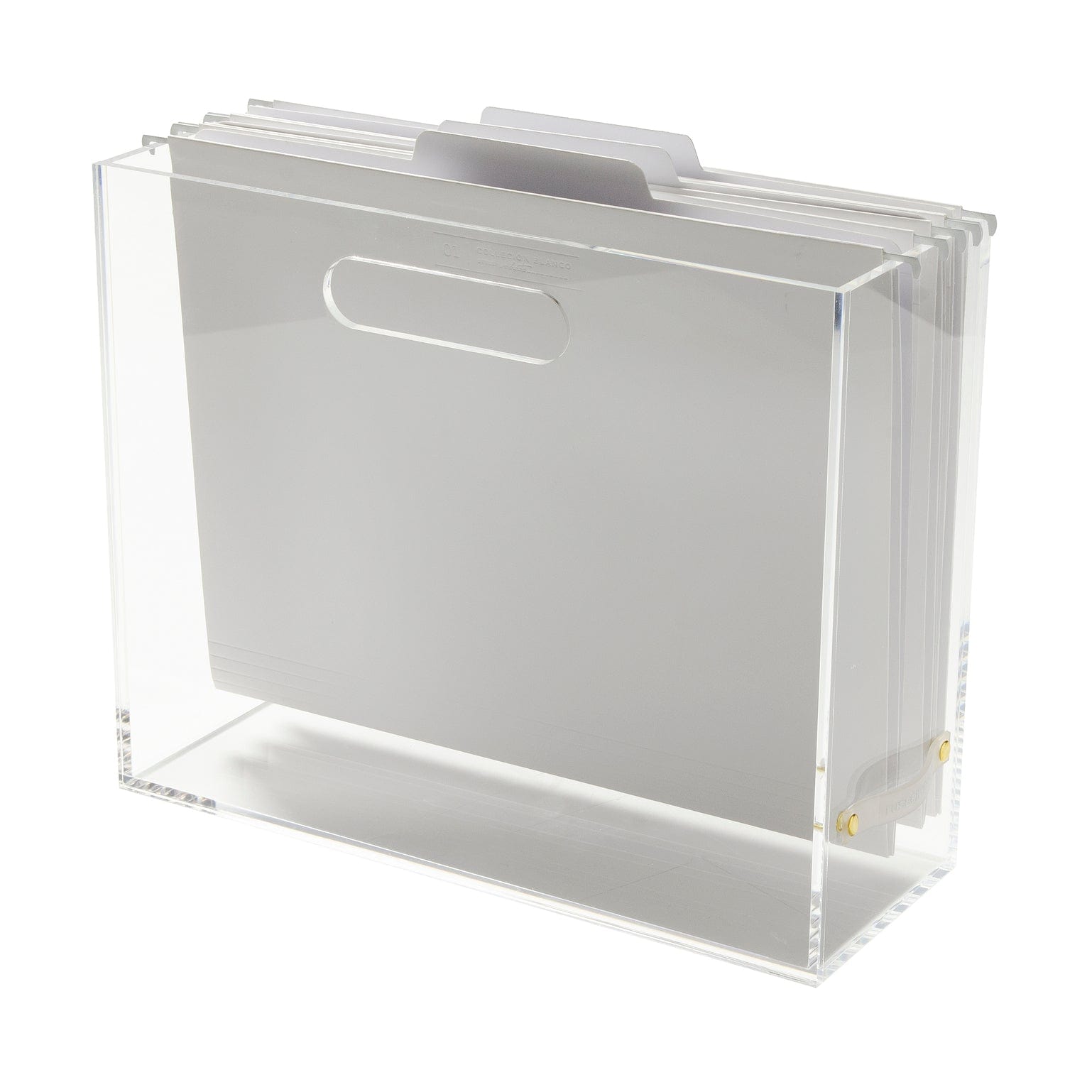 Acrylic File Box Slim