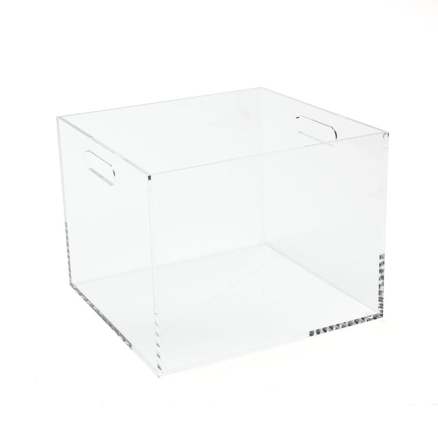 Acrylic File Box with Handles 55712 russell+hazel Acrylic Organization