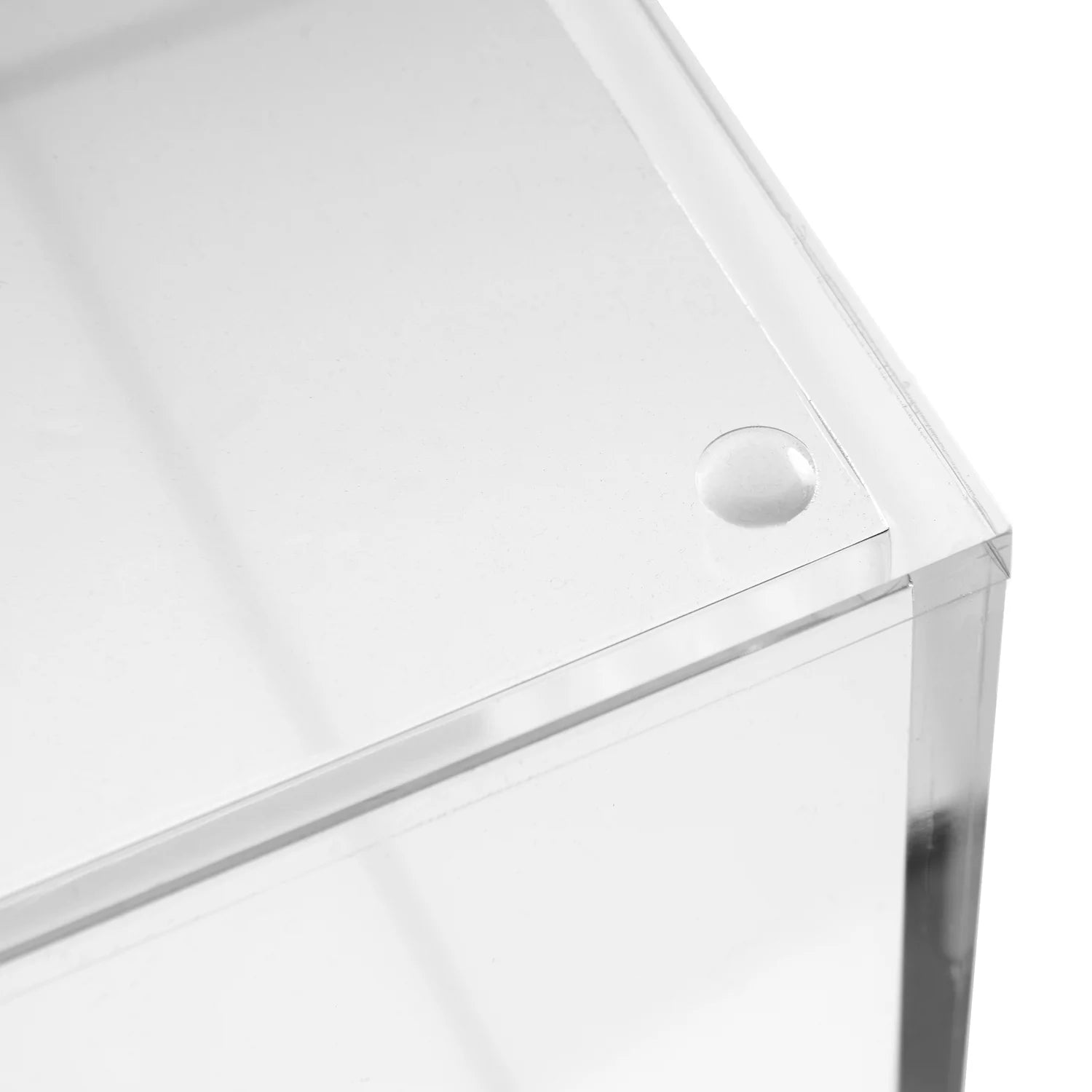 Clear Acrylic Hanging File Box, Letter Sized, 12.25 Clear Acrylic Hanging File Box, Letter Sized, 12.25