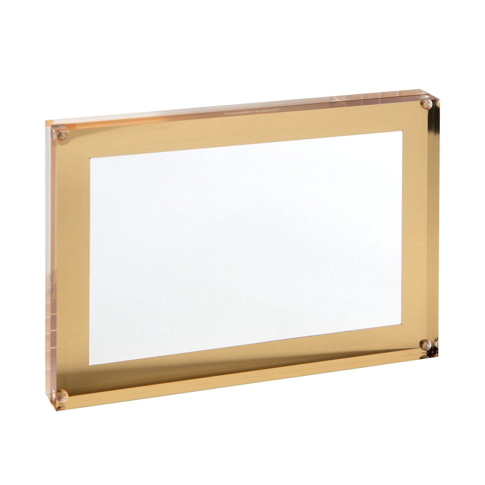 Acrylic + Gold Picture Frame 55715 russell+hazel Acrylic Organization