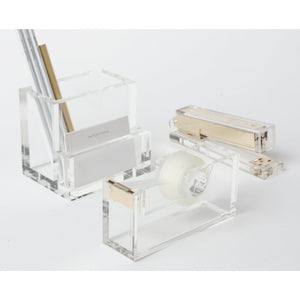 Acrylic and Gold Stapler