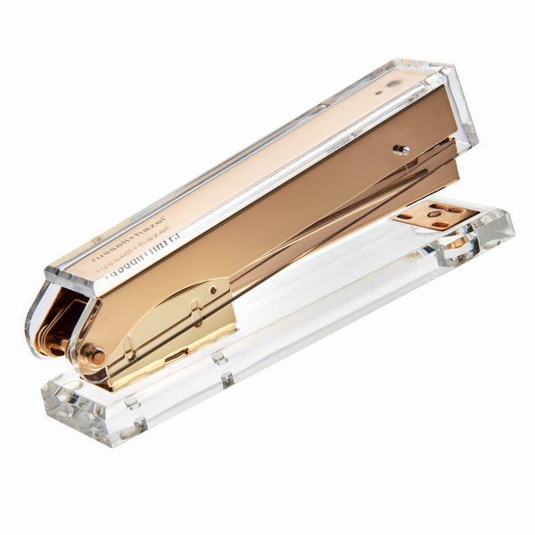 Clear Acrylic Desktop Stapler, 1.375