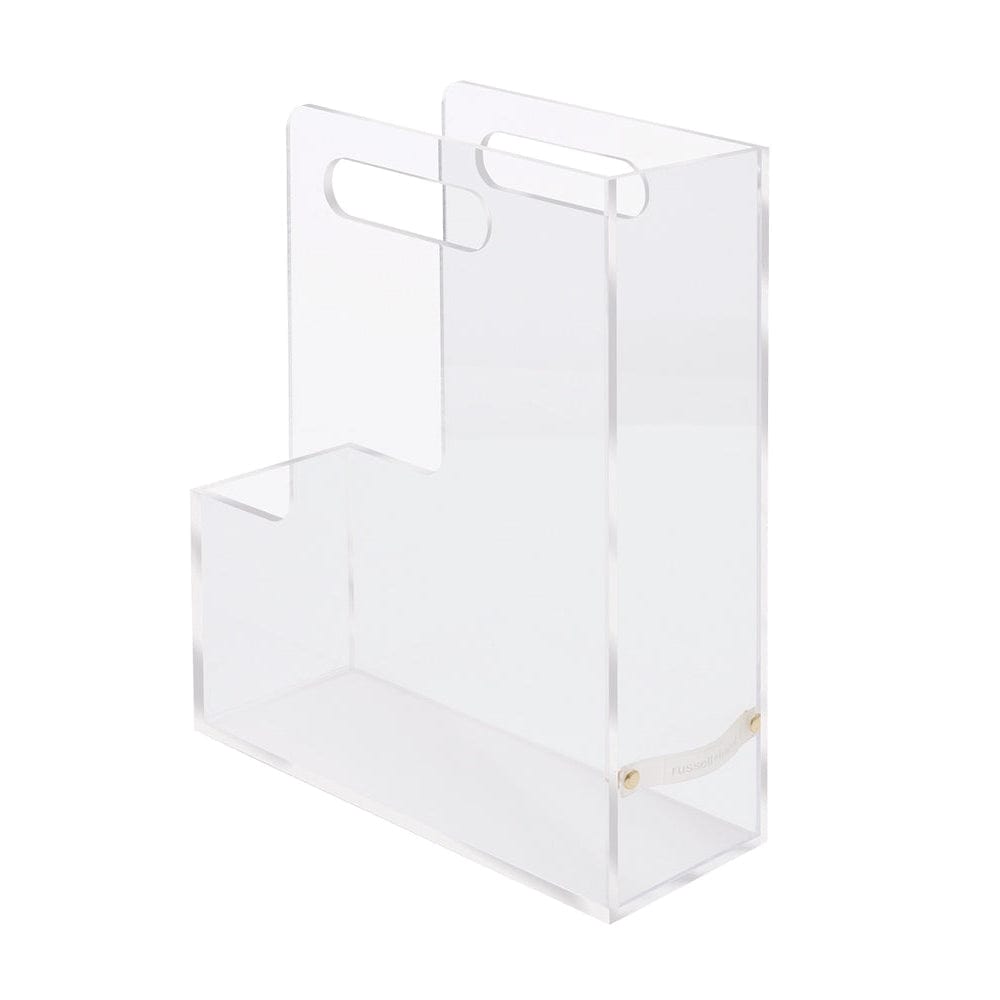 Acrylic Magazine File 31729 russell+hazel Acrylic Organization