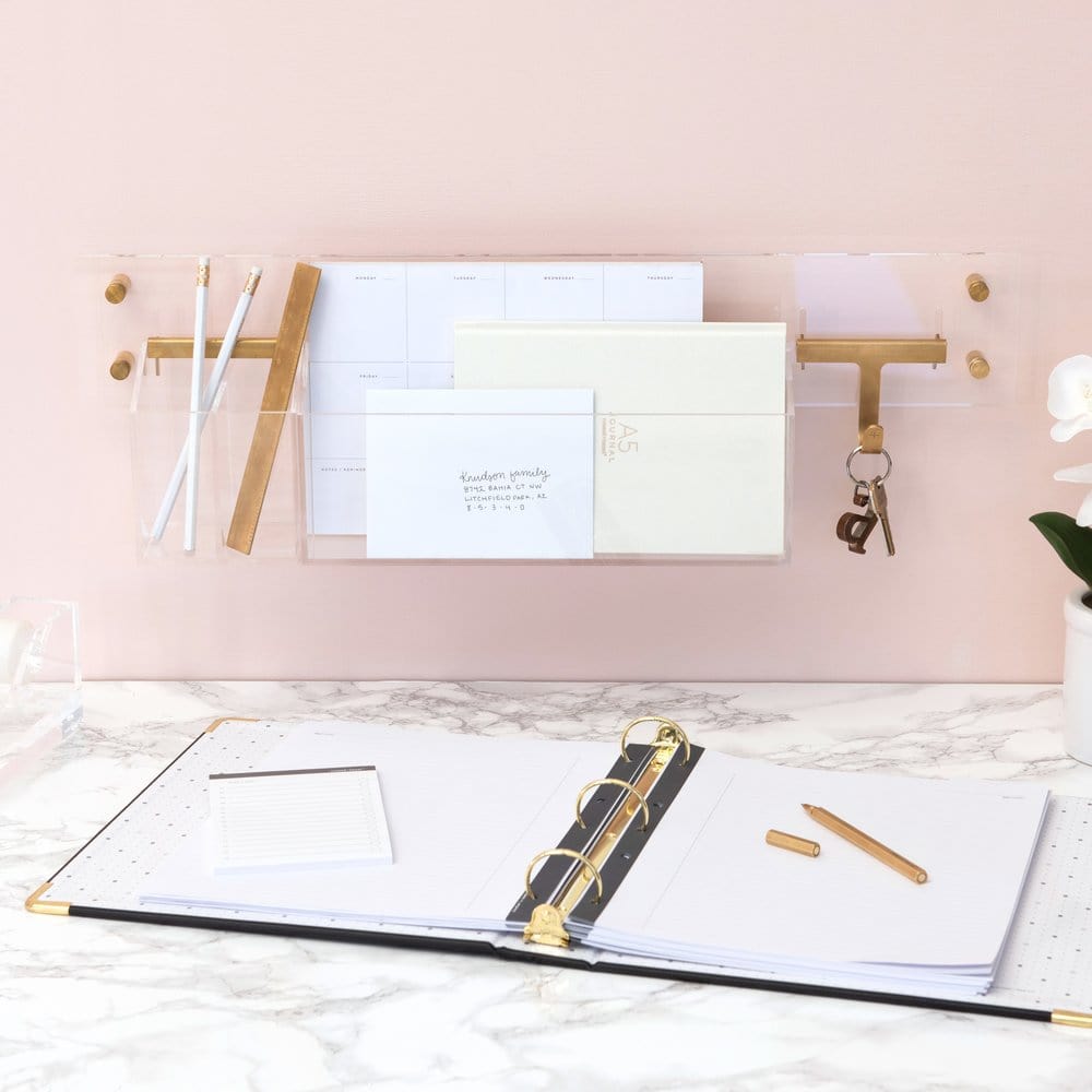 Acrylic Rail Bundle 54445 russell+hazel Acrylic Organization