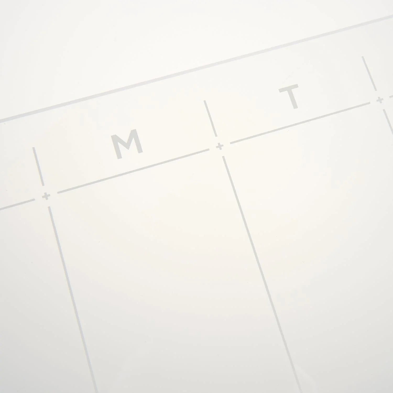  Our Happy Nest Set of 2 Clear Acrylic Calendar for