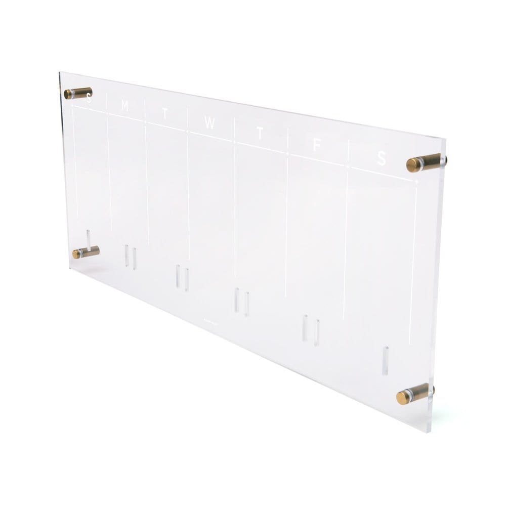 Acrylic Weekly Wall Calendar Bundle Russell hazel Acrylic weekly wall calendar bundle russell hazel