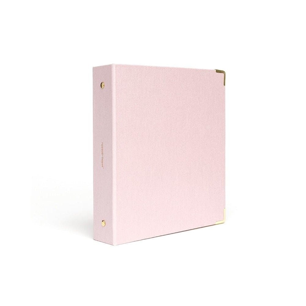Mini 3 Ring Binder for 5.5 x 8.5 Inch Paper, Pink Office Supplies