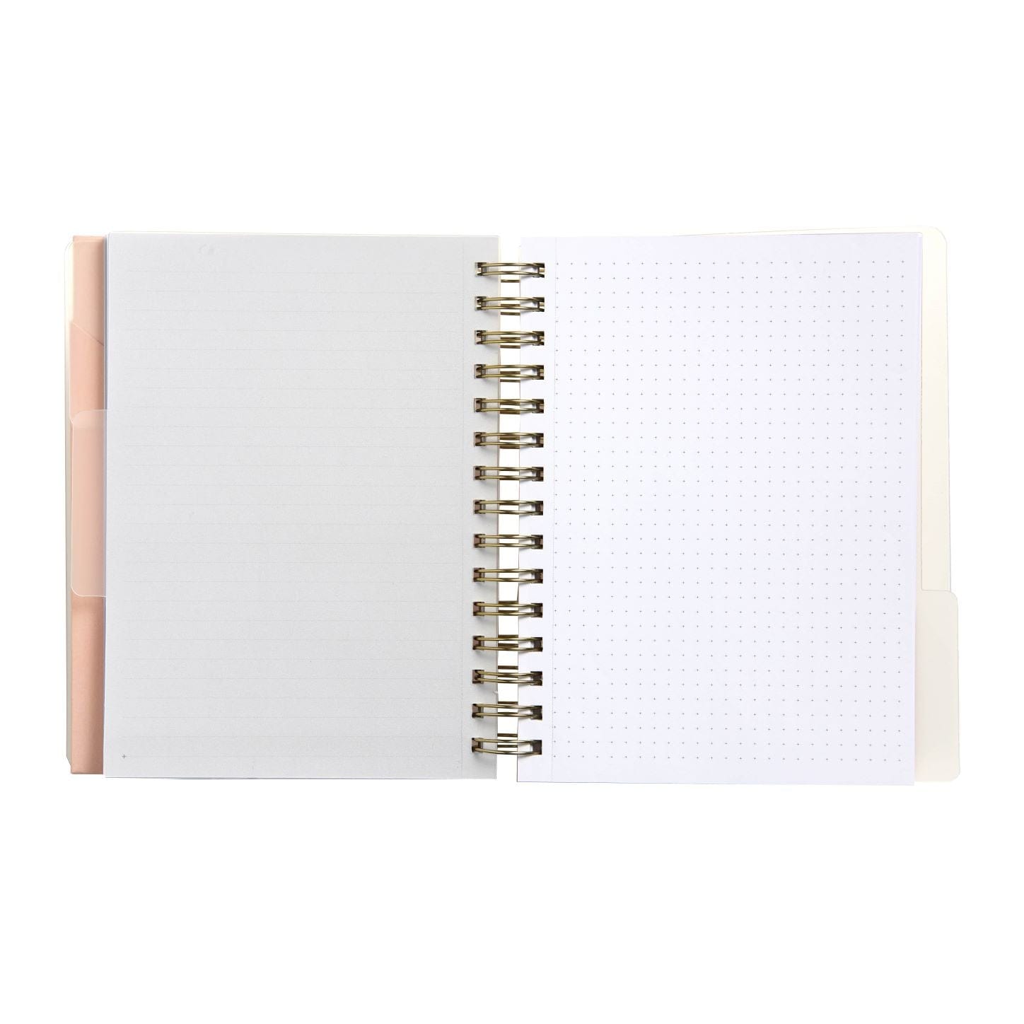 Divided Notebook - Blush 91138 russell+hazel Notebook