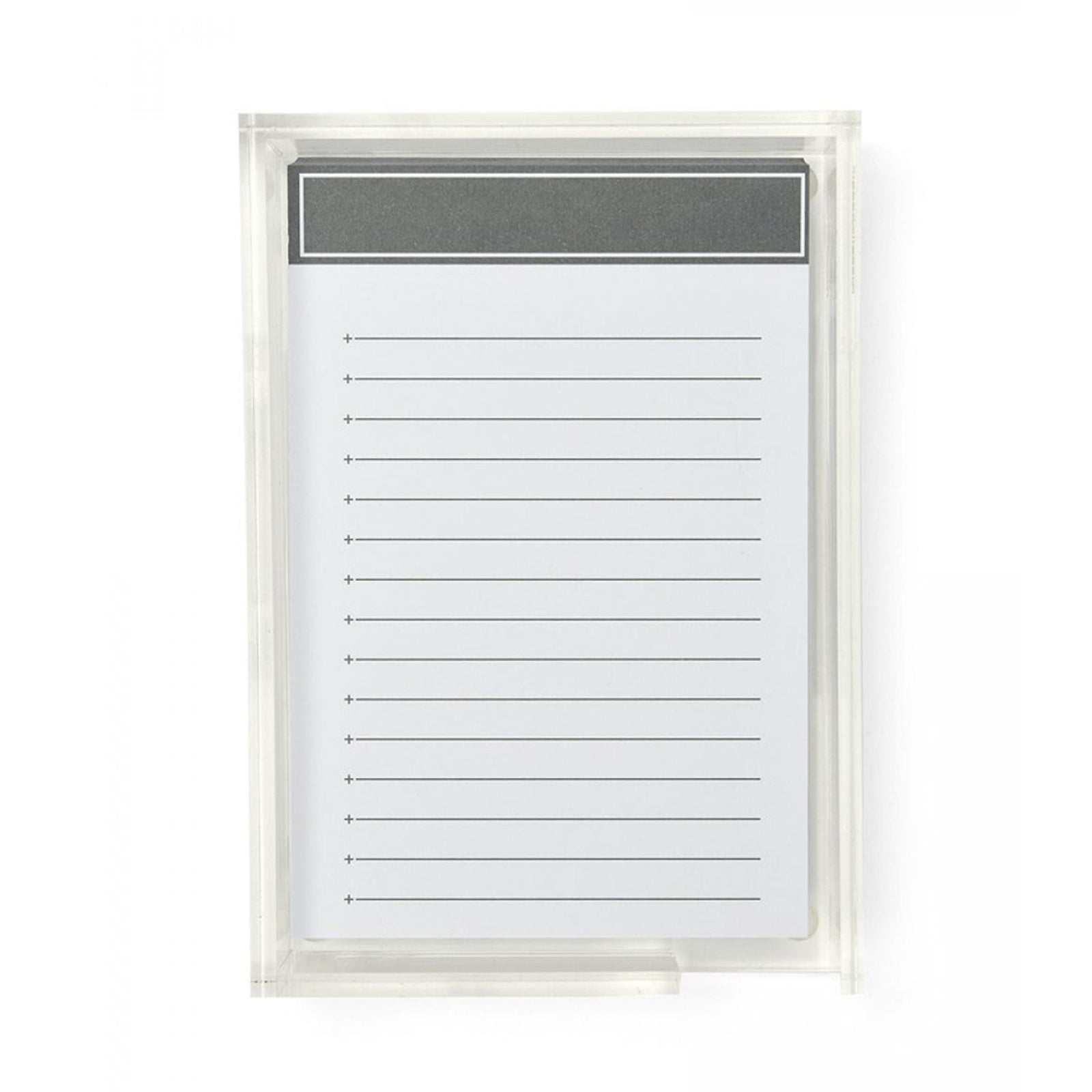 Jotter Note Card + Acrylic Tray Set - Charcoal 32030 russell+hazel Note Card