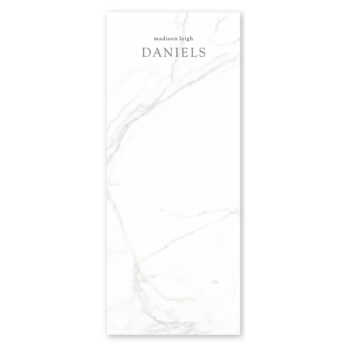 Marble Custom Notecards White 99288 russell+hazel Notecard