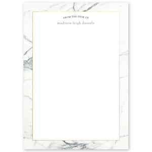 Marble Custom Notepad 97255 russell+hazel Notepad