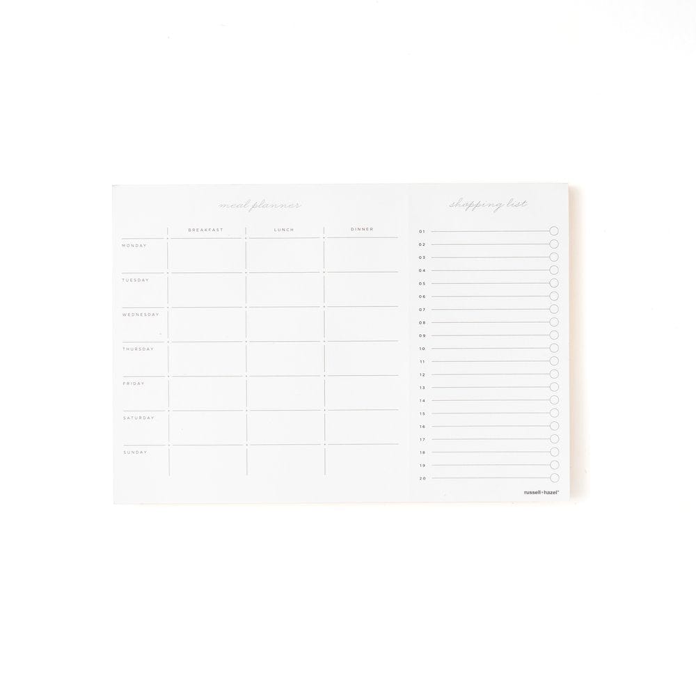 Meal Planner Notepad 51202 russell+hazel Notepad