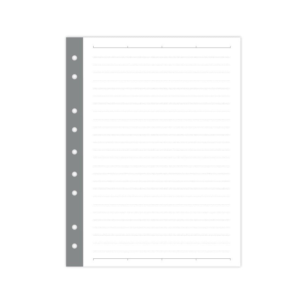 3 Ring Binders + Inserts: binders, inserts, paper, filler pages ...