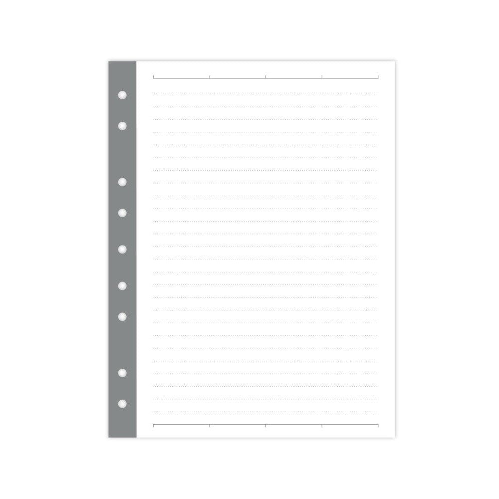 Avery Mini Binder Filler Paper, College Ruled, 5-1/2 x 8-1/2, 100 Sheets (14230)