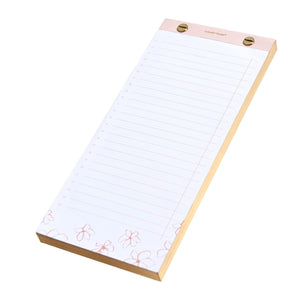 Riveted Paper Listpad - Blush 94296 russell+hazel Notepad
