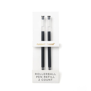 Rollerball Pen Refill - Black Ink 26003 russell+hazel Pen