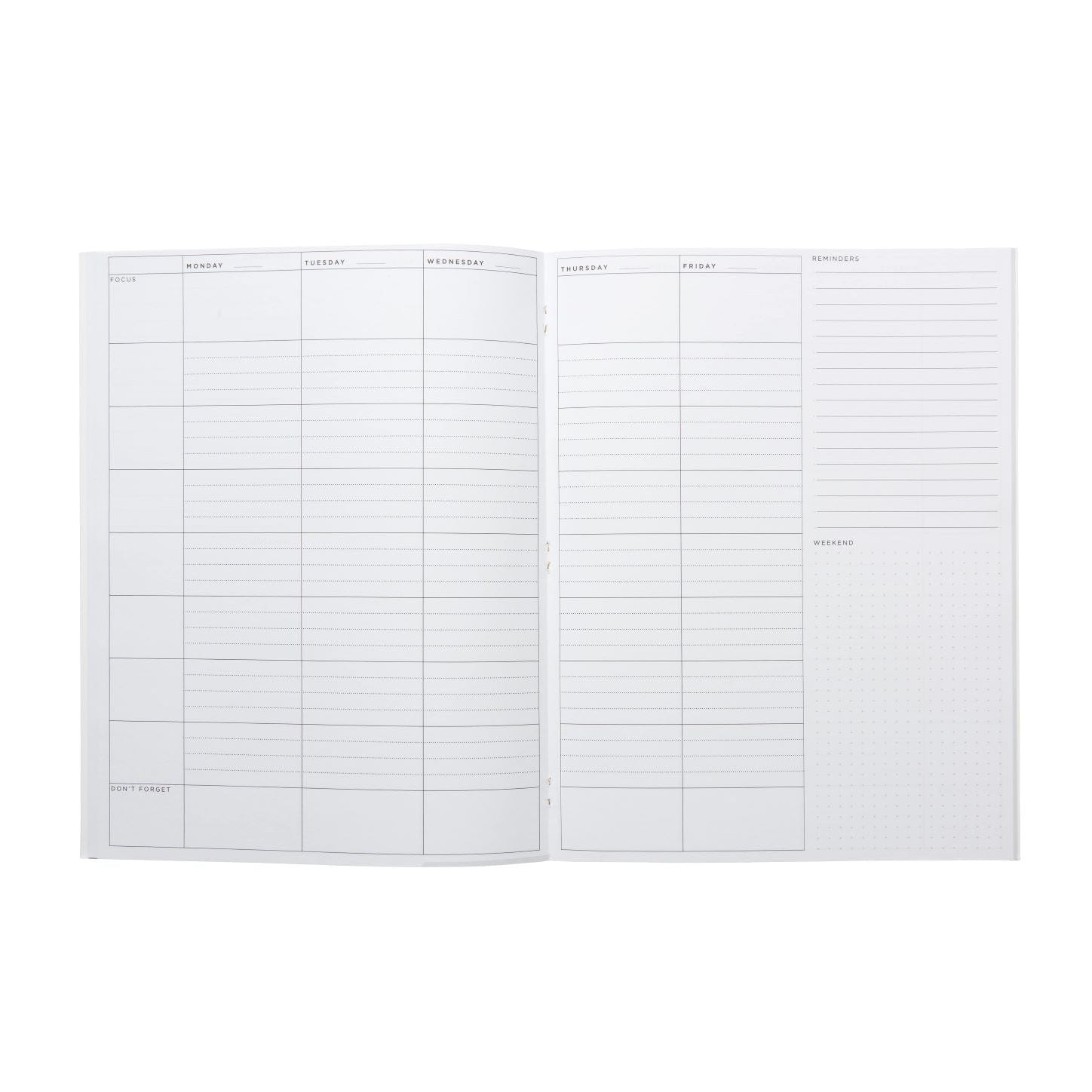 Signature Loop Weekly Planner Insert 94288 russell+hazel Planner Insert