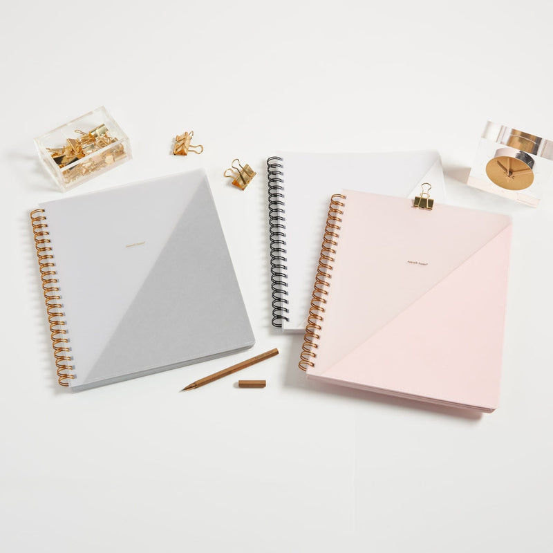 Poly Spiral Notebook, 9" x 11", 196 Pages (98 Sheets), College Ruled ...
