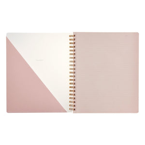 Signature Spiral Notebook with Pockets russell+hazel Notebook